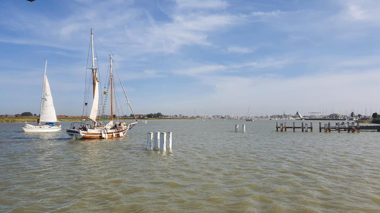 Nieuwpoort Marjolaine Prachtig Zeezicht - 4De Verdiep -Op De Dijk 5Pers Eksteriør bilde